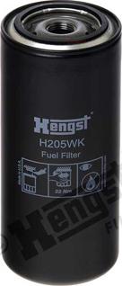 Hengst Filter H205WK - Паливний фільтр autocars.com.ua