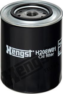 Hengst Filter H208W01 - Фильтр масляный пр-во HENGST autocars.com.ua