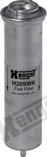 Hengst Filter H209WK - Паливний фільтр autocars.com.ua