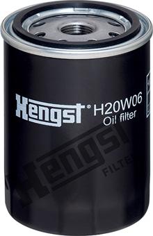 Hengst Filter H20W06 - Масляный фильтр avtokuzovplus.com.ua