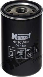 Hengst Filter H210W03 - Масляний фільтр autocars.com.ua