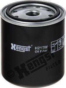 Hengst Filter H212W - Масляний фільтр autocars.com.ua