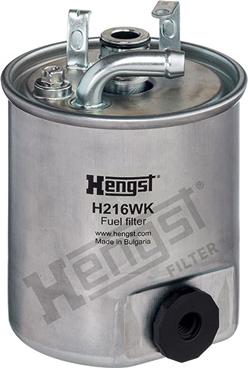 Hengst Filter H216WK - Топливный фильтр autodnr.net