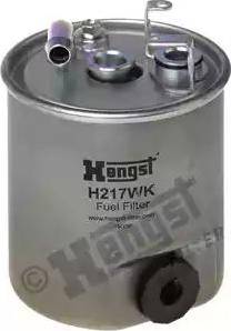 Hengst Filter H217WK - Паливний фільтр autocars.com.ua
