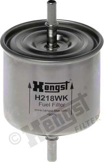 Hengst Filter H218WK - Топливный фильтр autodnr.net