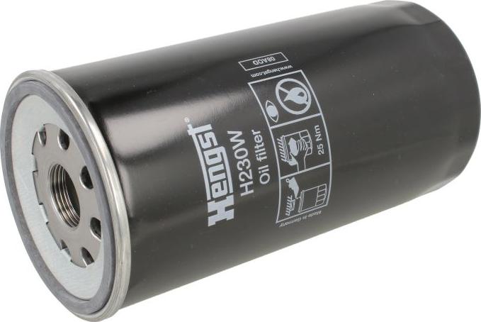Hengst Filter H230W - Масляний фільтр autocars.com.ua