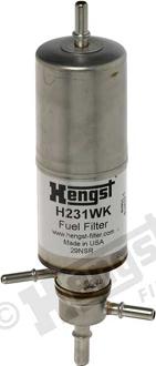 Hengst Filter H231WK - Паливний фільтр autocars.com.ua