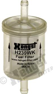 Hengst Filter H239WK - Топливный фильтр autodnr.net