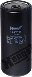 Hengst Filter H240W01 - Масляний фільтр autocars.com.ua