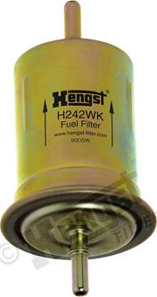 Hengst Filter H242WK - Топливный фильтр avtokuzovplus.com.ua