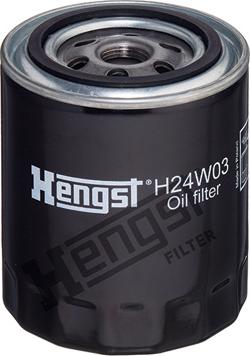 Hengst Filter H24W03 - Масляний фільтр autocars.com.ua