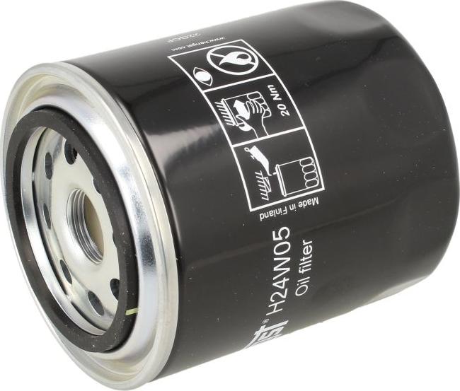 Hengst Filter H24W05 - Масляний фільтр autocars.com.ua