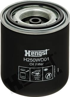 Hengst Filter H250WD01 - Масляний фільтр autocars.com.ua