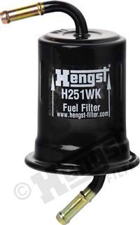 Hengst Filter H251WK - Паливний фільтр autocars.com.ua