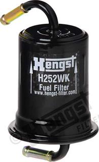 Hengst Filter H252WK - Паливний фільтр autocars.com.ua