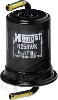 Hengst Filter H258WK - Топливный фильтр autodnr.net