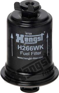 Hengst Filter H266WK - Паливний фільтр autocars.com.ua