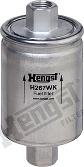 Hengst Filter H267WK - Топливный фильтр autodnr.net