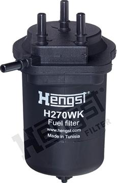 Hengst Filter H270WK - Топливный фильтр autodnr.net