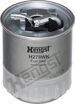 Hengst Filter H278WK - Паливний фільтр autocars.com.ua