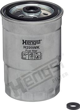 Hengst Filter H299WK - Паливний фільтр autocars.com.ua