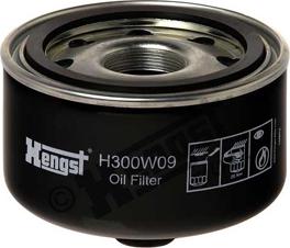 Hengst Filter H300W09 - Масляный фильтр autodnr.net