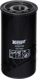 Hengst Filter H301W - Масляний фільтр autocars.com.ua
