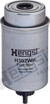 Hengst Filter H302WK - Паливний фільтр autocars.com.ua