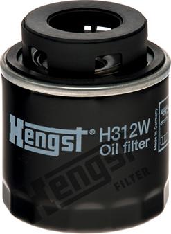 Hengst Filter H312W - Масляный фильтр autodnr.net