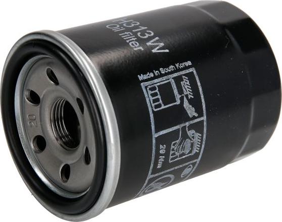 Hengst Filter H313W - Масляний фільтр autocars.com.ua