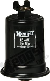 Hengst Filter H314WK - Топливный фильтр autodnr.net