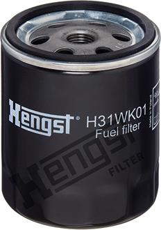 Hengst Filter H31WK01 - Топливный фильтр autodnr.net