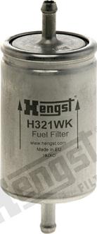 Hengst Filter H321WK - Топливный фильтр autodnr.net
