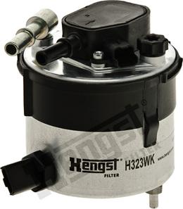 Hengst Filter H323WK - Паливний фільтр autocars.com.ua