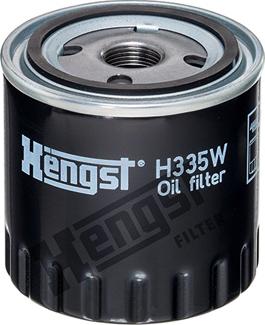 Hengst Filter H335W - Фільтр масляний Renault Laguna III 3.0Dci 09-08-. Megane III 1.5-1.9Dci 11-08-. Scenic III 1.9Dci 02-09--- Nissan Navara-Pathfin autocars.com.ua