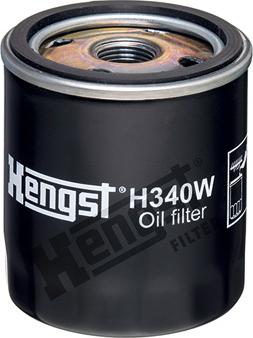 Hengst Filter H340W - Масляный фильтр avtokuzovplus.com.ua
