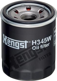 Hengst Filter H345W - Масляный фильтр avtokuzovplus.com.ua
