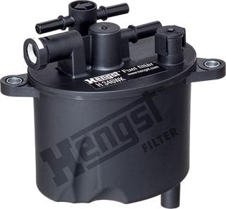 Hengst Filter H346WK - Фільтр паливний Peugeot-Citroen-Ford-Mitsubishi 2.2 HDI 05-06 autocars.com.ua