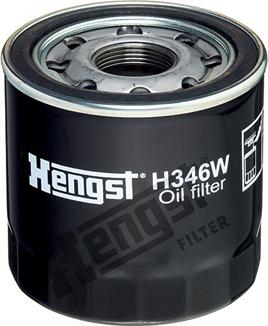 Hengst Filter H346W - H346W     HENGST autocars.com.ua