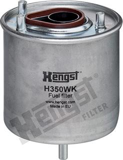 Hengst Filter H350WK - Топливный фильтр autodnr.net