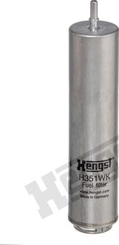 Hengst Filter H351WK - Паливний фільтр autocars.com.ua
