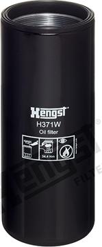 Hengst Filter H371W - Масляний фільтр autocars.com.ua