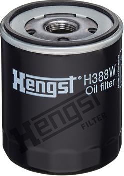 Hengst Filter H388W - Фільтр масляний Fiat-Citroen-Peugeot 2.2HDI 14- autocars.com.ua
