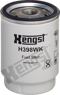 Hengst Filter H398WK - Паливний фільтр autocars.com.ua