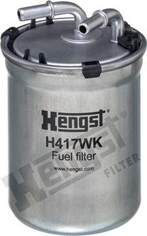Hengst Filter H417WK - Топливный фильтр avtokuzovplus.com.ua