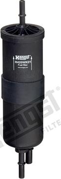 Hengst Filter H420WK01 - Фільтр паливний Bmw 3 E90 316 06--X1 E84 11--X3 F25 11- autocars.com.ua
