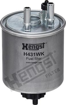 Hengst Filter H431WK - Паливний фільтр autocars.com.ua