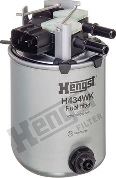 Hengst Filter H434WK - Паливний фільтр autocars.com.ua