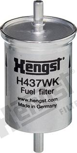 Hengst Filter H437WK - Паливний фільтр autocars.com.ua
