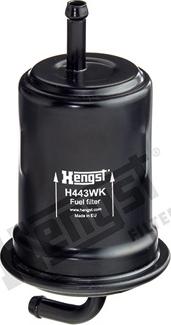 Hengst Filter H443WK - Топливный фильтр autodnr.net